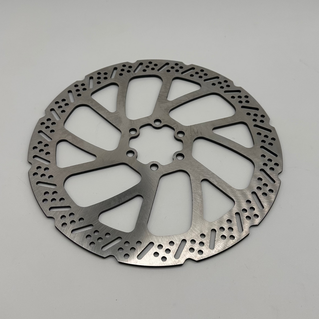 Sur-Ron LBX / E-Ride | Duale Bremssattel-Halterung mit Bremsscheibe